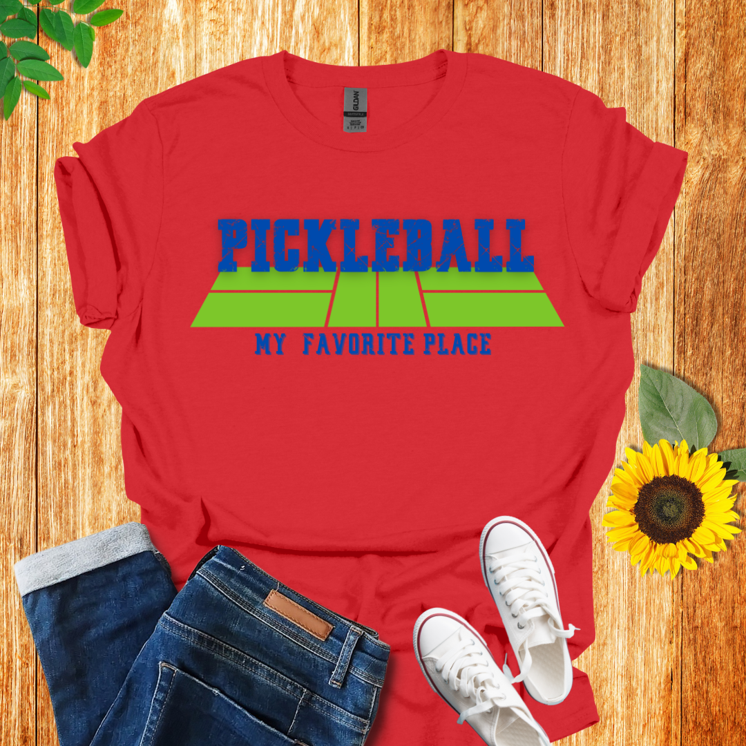 Pickleball My Favorite Place T-Shirt