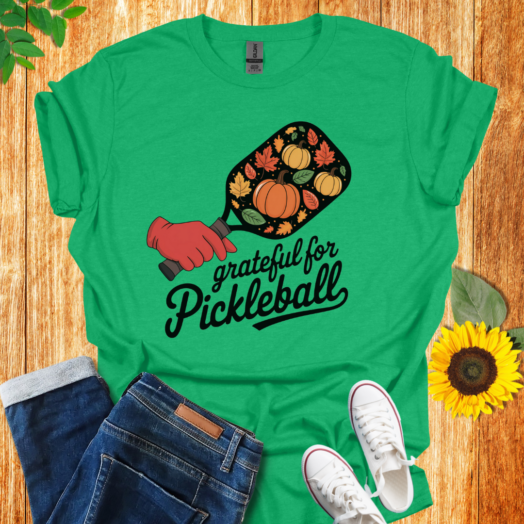 Grateful Pickleball Paddle T-Shirt