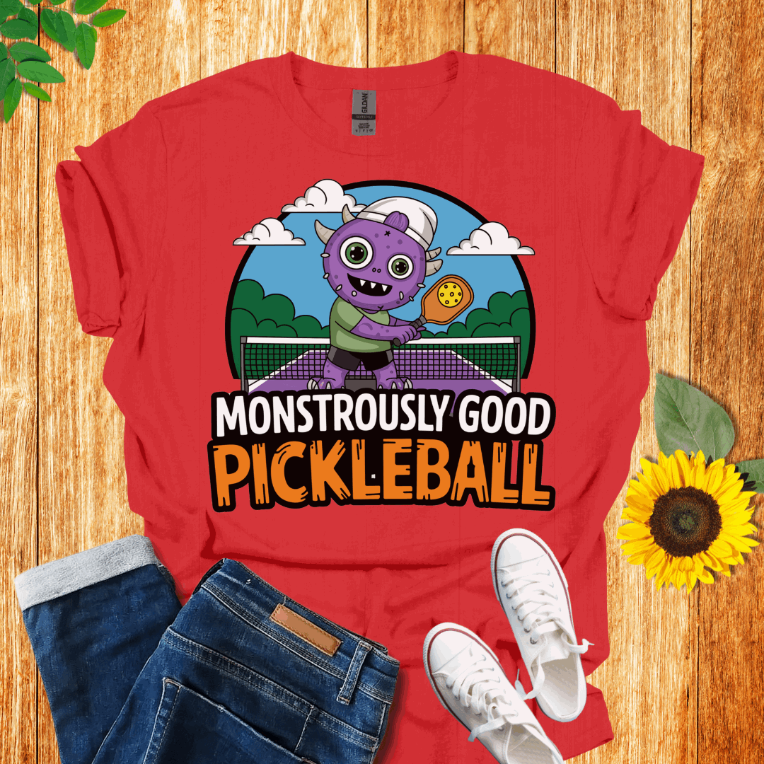 Monster Smash Pickleball  T-Shirt