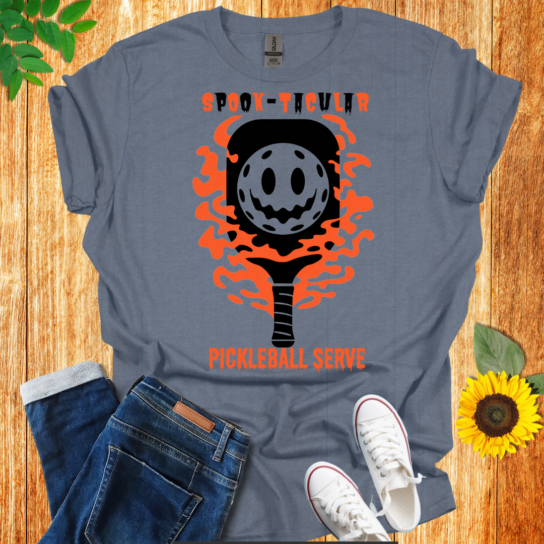 Spook-Tacular Pickleball Serve T-Shirt