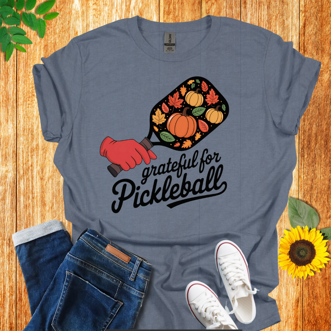 Grateful Pickleball Paddle T-Shirt