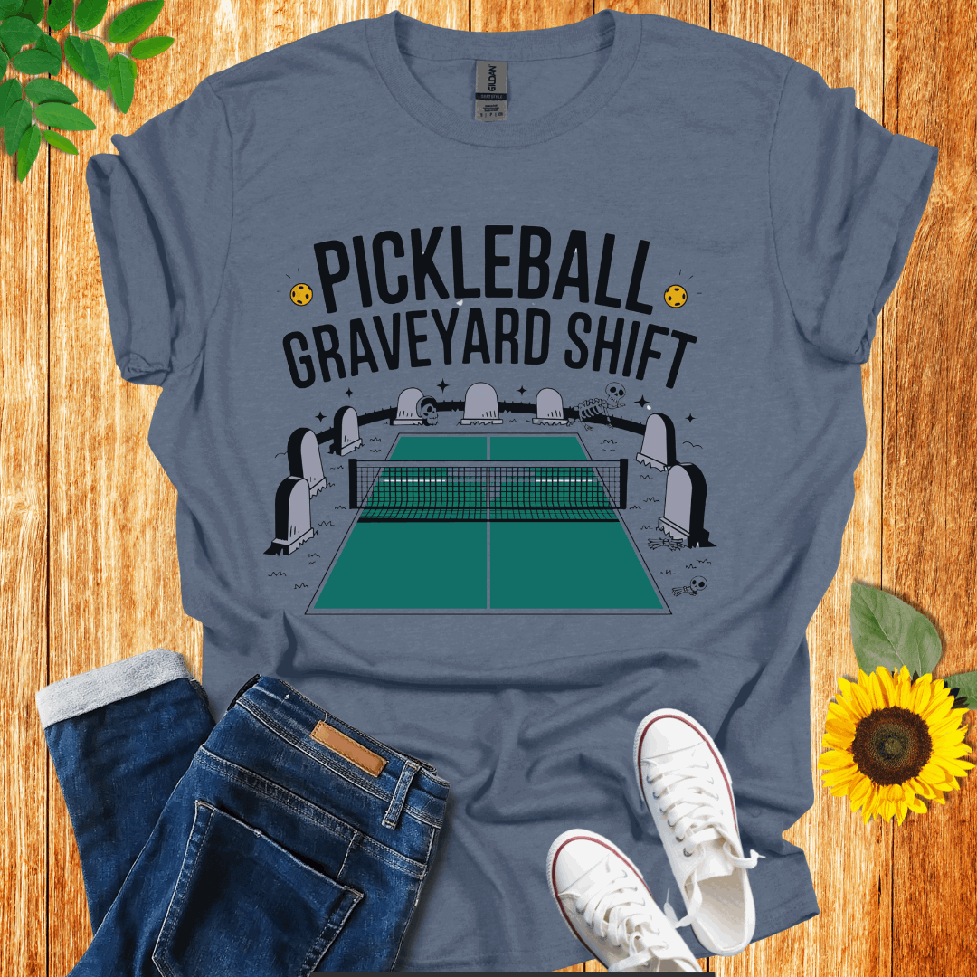 Creepy Court Pickleball T-Shirt