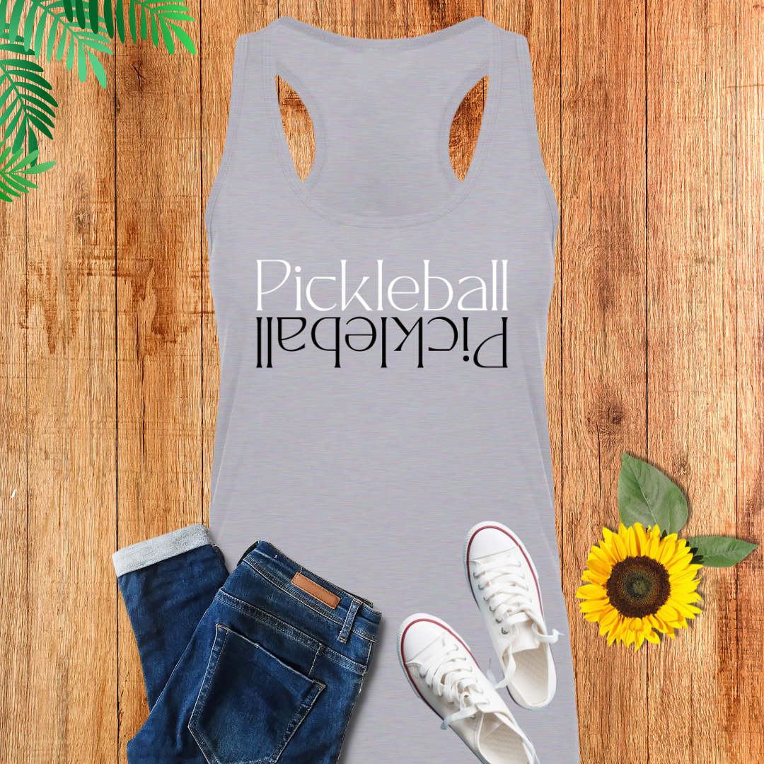 Pickleball Up Down Tank Top