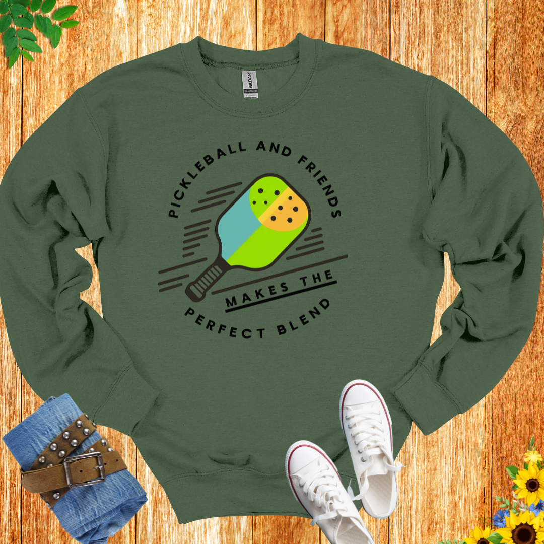 Pickleball & Friends Crewneck Sweatshirt