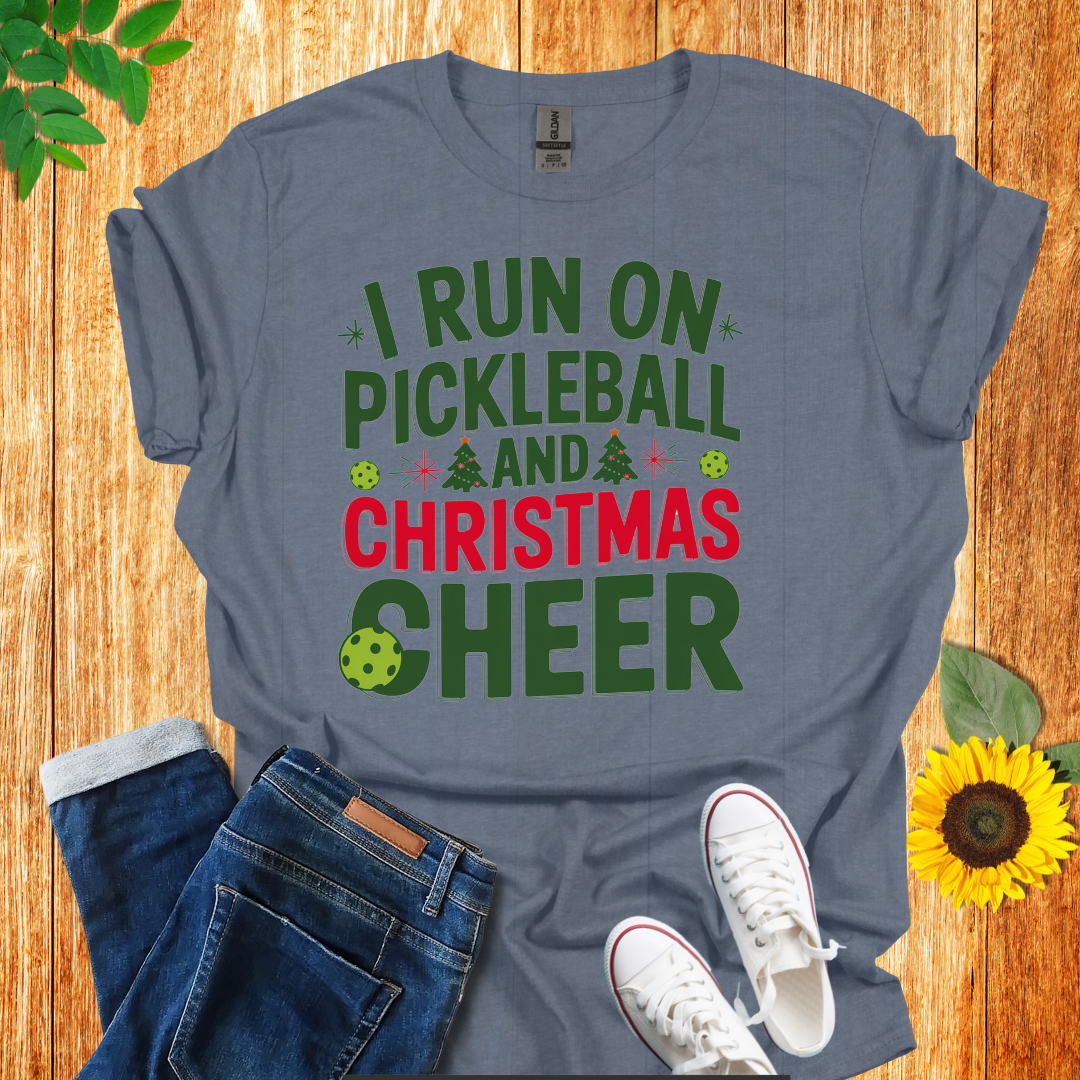 Christmas Cheer Pickleball T-Shirt