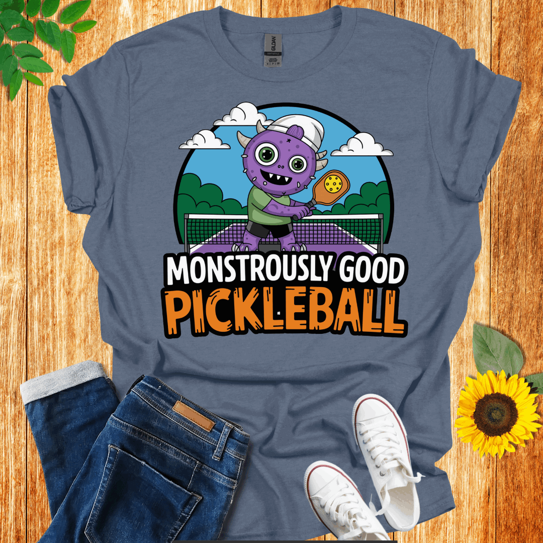 Monster Smash Pickleball  T-Shirt