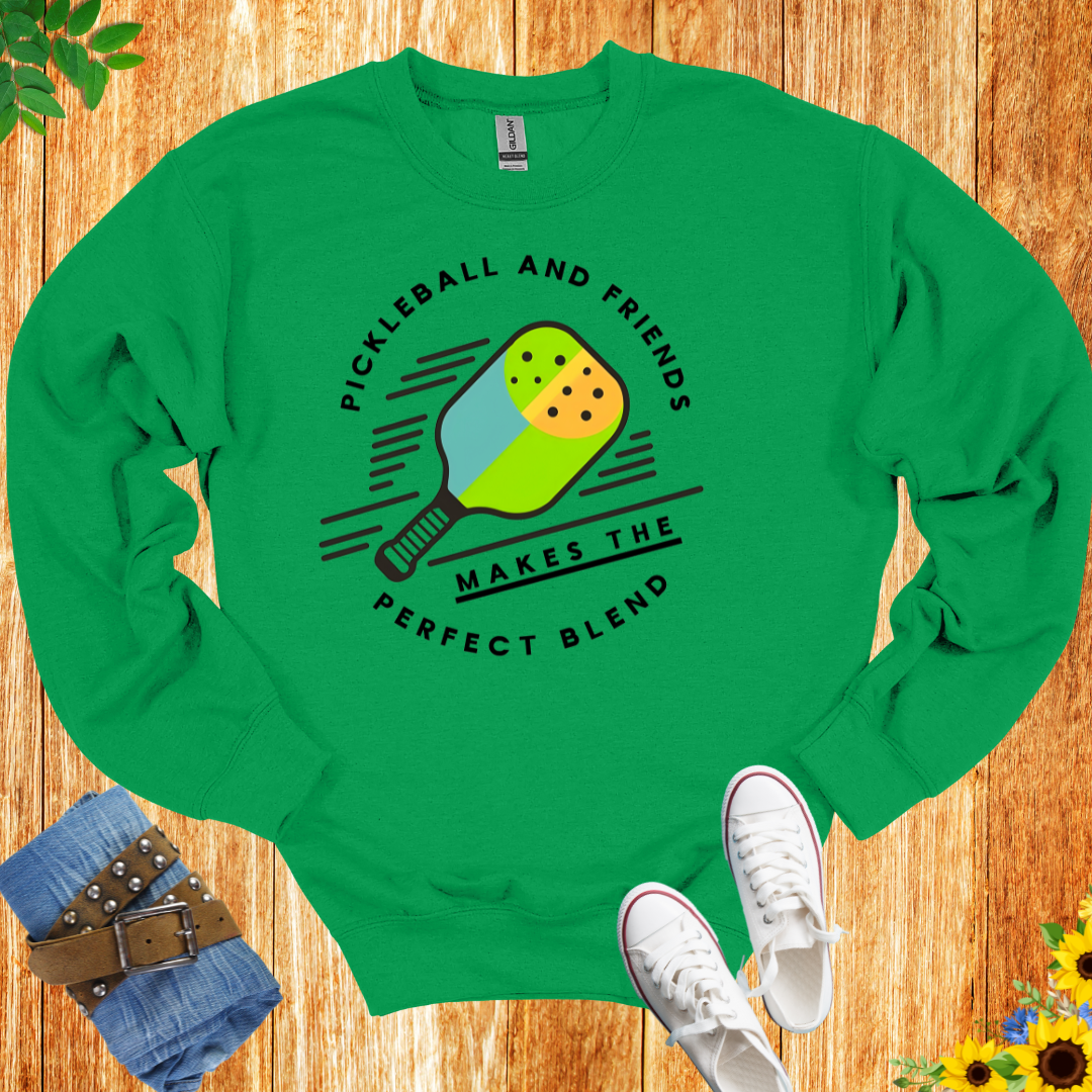 Pickleball & Friends Crewneck Sweatshirt