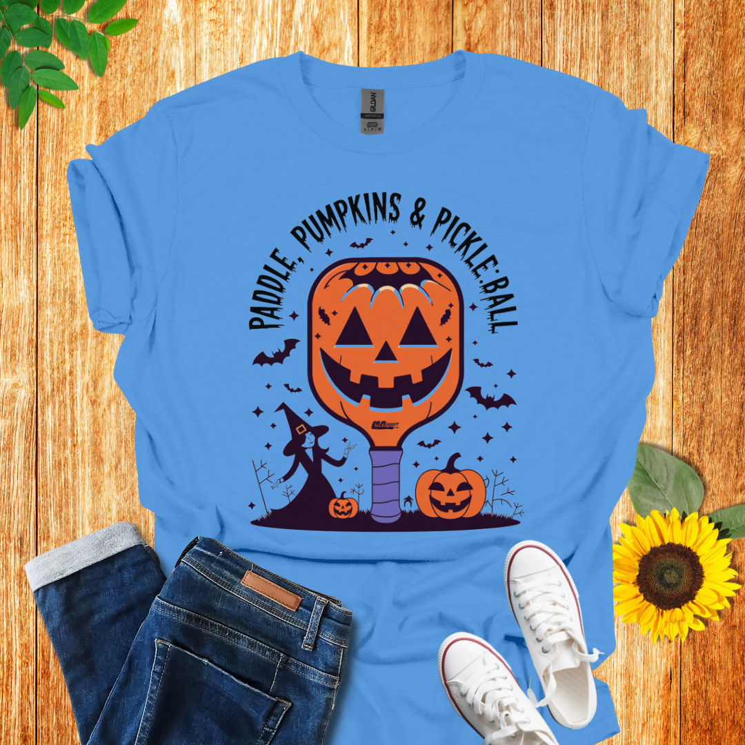 Pumpkin Paddle Pickleball T-Shirt