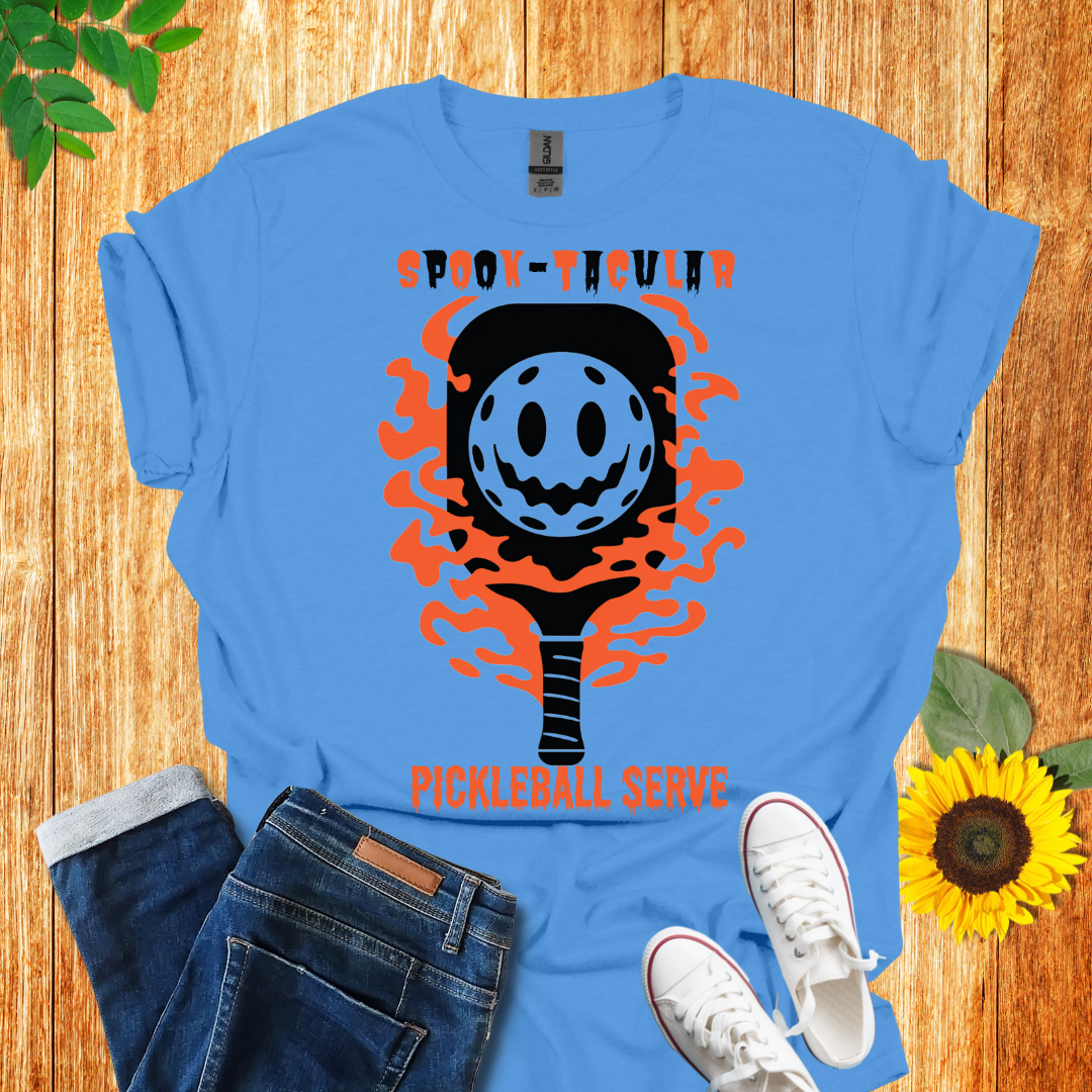 Spook-Tacular Pickleball Serve T-Shirt