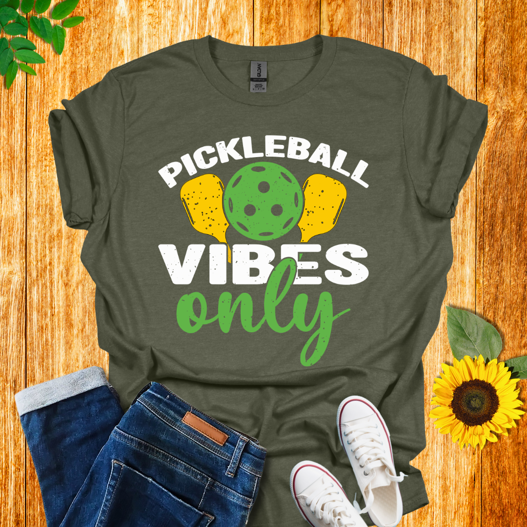 Pickleball Vibes Only T-Shirt
