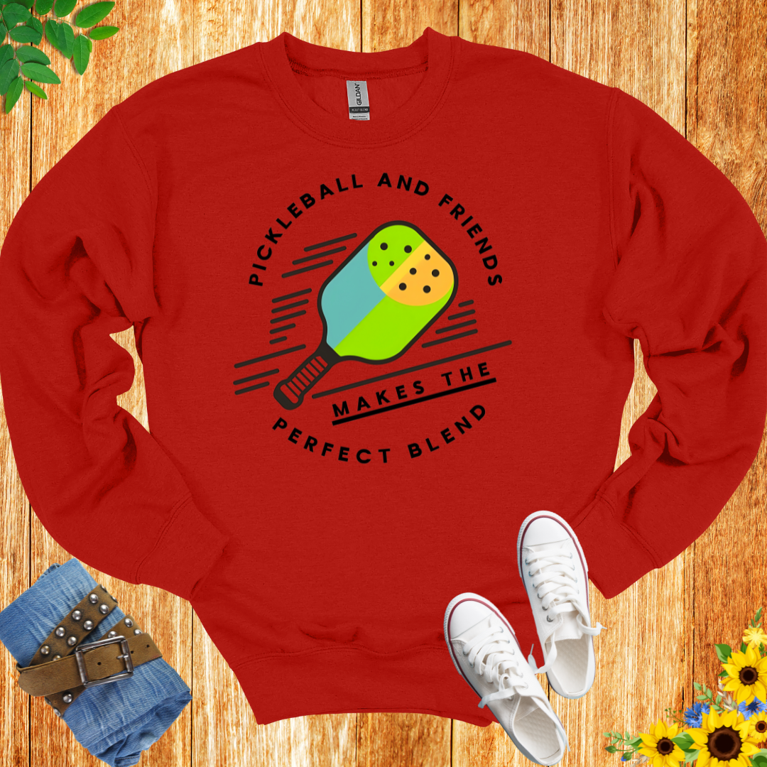 Pickleball & Friends Crewneck Sweatshirt