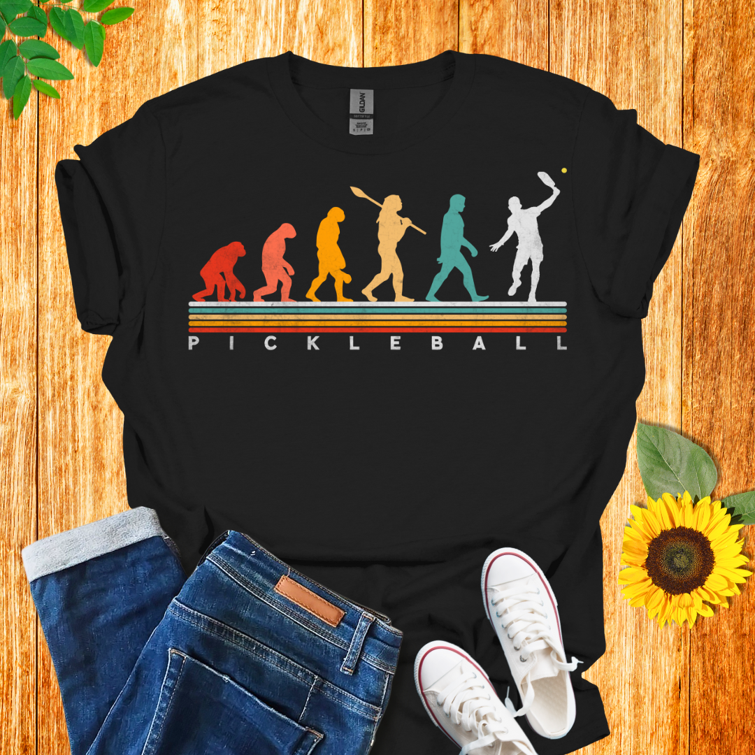 Pickleball Evolution Vintage T-Shirt