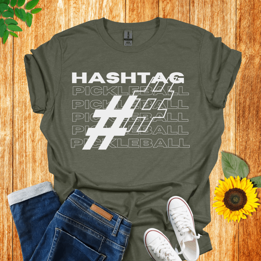 Hashtag Pickleball T-Shirt