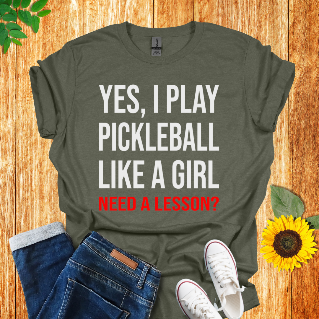 Yes, I Play Pickleball T-Shirt