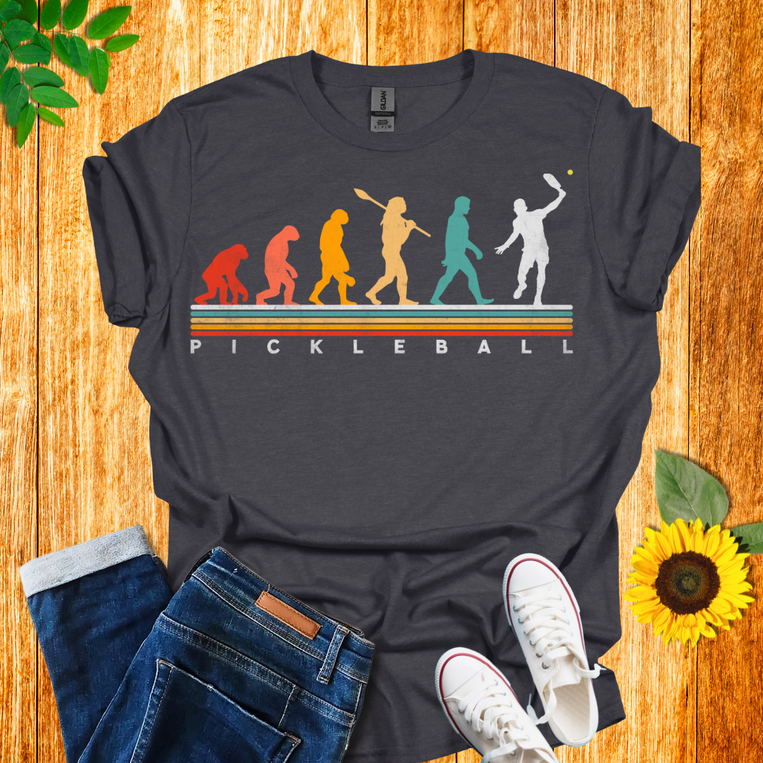 Pickleball Evolution Vintage T-Shirt