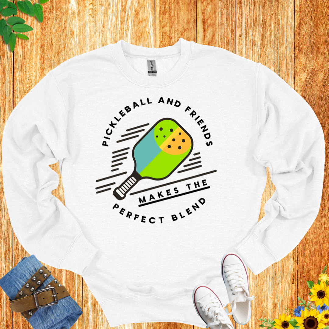 Pickleball & Friends Crewneck Sweatshirt