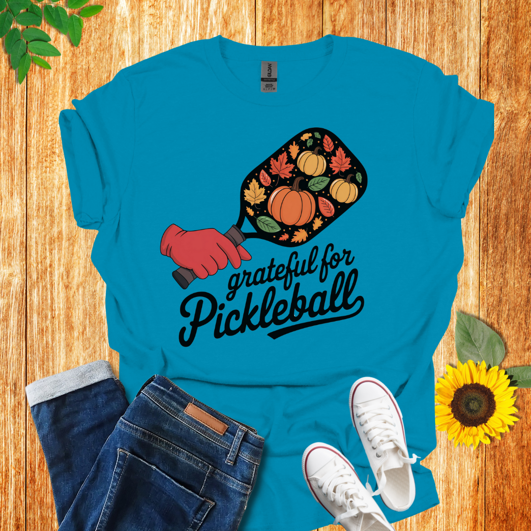 Grateful Pickleball Paddle T-Shirt