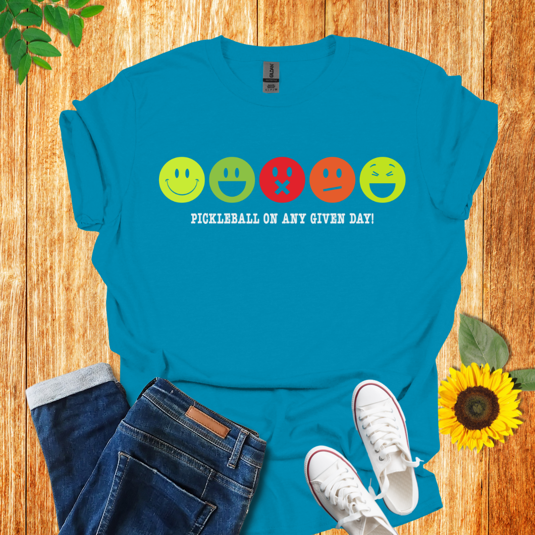 Pickleball Emotions T-Shirt