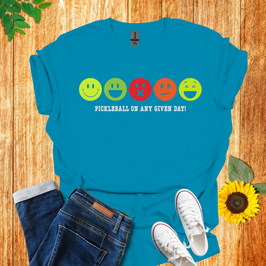 Pickleball Emotions T-Shirt